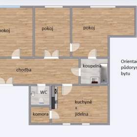Foto inzerátu Pronájem, byt 3+1, 123 m², Moravská Ostrava. ul. Tyršova