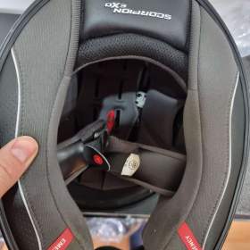 Foto inzerátu Moto přilba SCORPION EXO-710 AIR SPIRIT XL + vak / PC:3600Kč