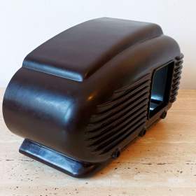 Foto inzerátu Bakelitová bednička pro starožitné rádio Talisman 308U, krásný stav