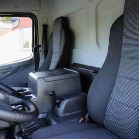 Foto inzerátu MERCEDES-BENZ ATEGO 1218 - NOVÝ HÁKOVÝ NOSIČ KONTEJNERŮ + HYDRAULICKÁ RUKA EU5