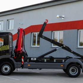 Foto inzerátu MERCEDES-BENZ ATEGO 1218 - NOVÝ HÁKOVÝ NOSIČ KONTEJNERŮ + HYDRAULICKÁ RUKA EU5