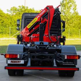 Foto inzerátu MERCEDES-BENZ ATEGO 1218 - NOVÝ HÁKOVÝ NOSIČ KONTEJNERŮ + HYDRAULICKÁ RUKA EU5