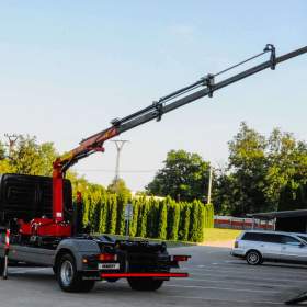Foto inzerátu MERCEDES-BENZ ATEGO 1218 - NOVÝ HÁKOVÝ NOSIČ KONTEJNERŮ + HYDRAULICKÁ RUKA EU5