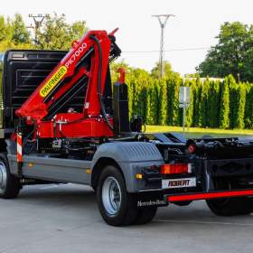 Foto inzerátu MERCEDES-BENZ ATEGO 1218 - NOVÝ HÁKOVÝ NOSIČ KONTEJNERŮ + HYDRAULICKÁ RUKA EU5