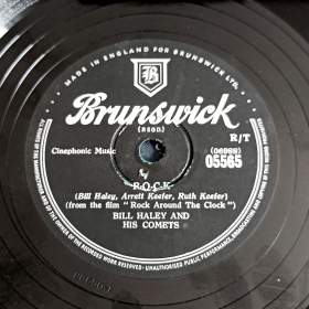 Foto inzerátu Bill Haley - Rock - šelaková gramodeska, 1956