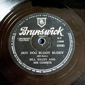 Foto inzerátu Bill Haley - Hot Dog Buddy Buddy - šelaková gramodeska, 1956