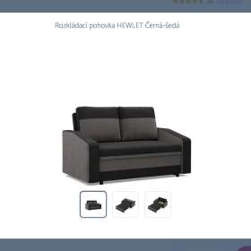 Foto inzerátu ROZKLÁDACÍ POHOVKA ,, HEWLET 