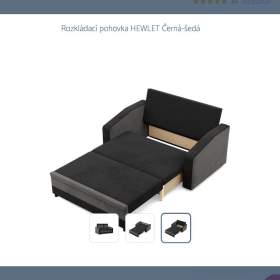 Foto inzerátu ROZKLÁDACÍ POHOVKA ,, HEWLET 
