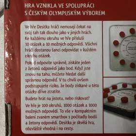 Foto inzerátu Nová desková hra Desítka:Olympijské hry 