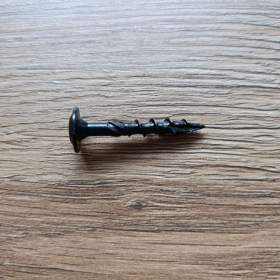 Foto inzerátu Tesařské vruty s talířovou hlavou, ČERNÝ zinek, torx +bit