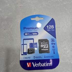 Paměťová karta Verbatim Premium U1 microSDXC 128 GB / 19898362