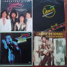 Foto inzerátu PRODÁM MIX LP - RUSH ,M.S.G., IRON MAIDEN...