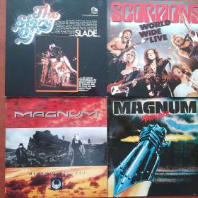 PRODÁM MX LP-  SLADE, SCORPIONS, MAGNUM... / 19901699