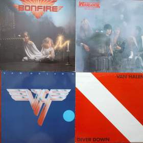 PRODÁM MIX LP -  BONFIRE, WARLOCK, VAN HALEN... / 19901705