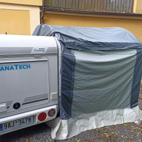 Foto inzerátu Prodám předstan TMC 138 pro přívěs Tomplan Minikaravan TMC 25.01 750kg Full