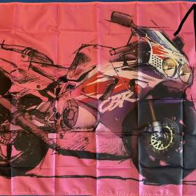 121 - Banner prapor vlajka moto HONDA CBR 900 RR - 1993 90x150 cm / 19904341