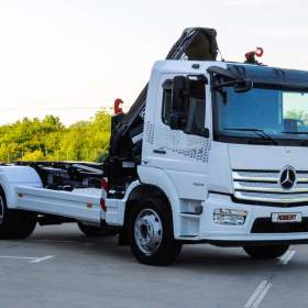 MERCEDES- BENZ ATEGO 1524 -  NOVÝ HÁKOVÝ NOSIČ KONTEJNERŮ + HYDRAULICKÁ RUKA / 19907238
