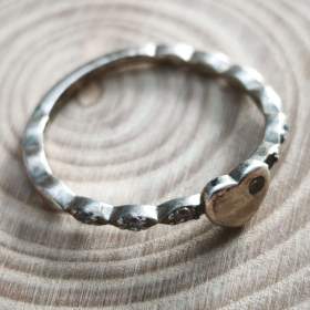 Foto inzerátu Stříbrný prstýnek