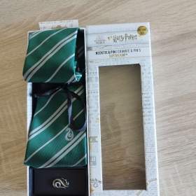 Fotka k inzerátu Kravata Zmijozel - dárkový set, Harry Potter / 19965852