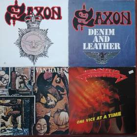 PRODÁM MIX LP DESEK -  SAXON, KROKUS, VAN HALEN... / 19924972
