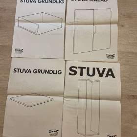 Foto inzerátu Prodám dětskou variabilní nábytkovou stěnu STUVA