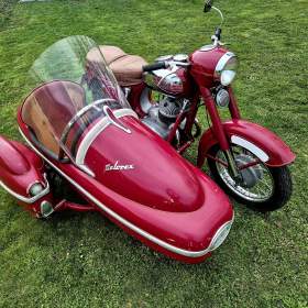 JAWA 350 + SIDECAR VELOREX, STK do 2031 / 19928259