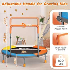 Foto inzerátu Skládací mini trampolína pro děti