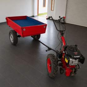 Foto inzerátu Malotraktor VARI - motor Honda GCV 160 + vozík