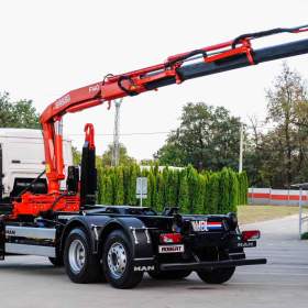 Foto inzerátu MAN TGS 28.320 HÁKOVÝ NOSIČ KONTEJNERŮ + HYDRAULICKÁ RUKA