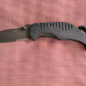 ZAVÍRACÍ ZÁCHRANÁŘSKÝ NŮŽ AUS- 8, STEEL, ESP, EURO SECURITY PRODUCTS, / 19930735
