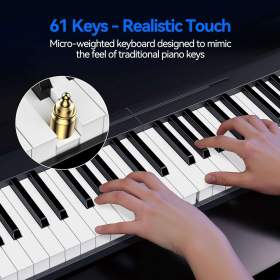 Foto inzerátu Nové skládací piano Rhymo 61 kláves