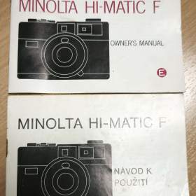 Foto inzerátu Fotoaparát MINOLTA