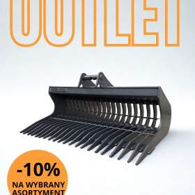 Foto inzerátu Svahové lžíce – hrabě 100 / 120 / 130 / 150 cm pro bagry 1,5–5,5 t