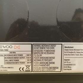 Foto inzerátu ✨ DAEWOO KQG-1NBZ – KRÁSNÁ MIKROVLNNÁ TROUBA S GRILEM, 26 l