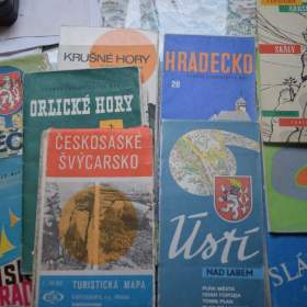 Fotka k inzerátu Staré mapy -  50 až 80 léta / 19587241