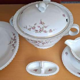 Prodám starožitný porcelán z polévkové sady / 19940331