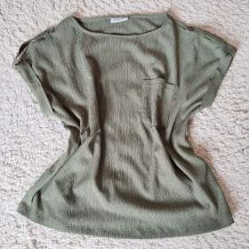 Dámská luxusní halenka, tričko, vel. M/38, khaki, NEW / 19943072
