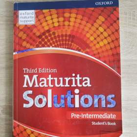 Učebnice - Maturita Solutions Pre- Intermediate Students Book v české verzi / 19948747