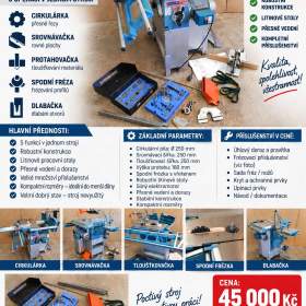 PRODÁM – kombinovaný dřevoobráběcí stroj ZINKER COMPACT 21 – 5v1 / 19951774