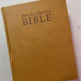 JERUZALÉMSKÁ BIBLE – VÝPRAVNÉ PROVEDENÍ – 1. ČESKÉ VYDÁNÍ 2009 – KOŽENKOVÁ VAZBA / 19952885