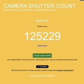 Foto inzerátu Nikon D810 125k