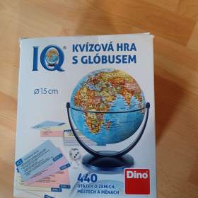 Dino IQ kvízová hra s globusem / 19956723