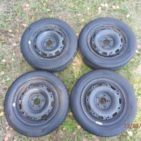 4x Obutá zimní sada kol na ŠKODA FABIA 1 14tky ET43 185/60 R14 4x 6,5MM / 19957291
