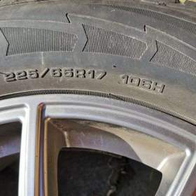 Foto inzerátu Prodám kompletní sadu 4 ks zimních kol s alu diskama 17
