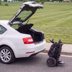 Foto inzerátu Elektrický skládací invalidní vozík Quickie Q50 R