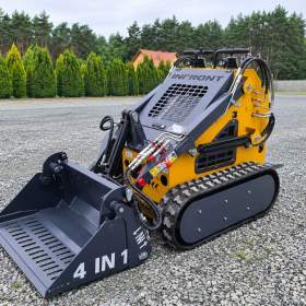 Mini pásový nakladač YF380 25 HP 890 kg, lžíce 4v1 / 19960679