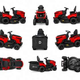 Foto inzerátu Zahradní traktor DELLKON DELRM38R-D 18 HP, 98 cm