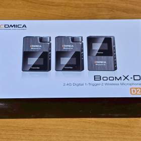 Foto inzerátu Bezdrátové mikrofony Comica BoomX-D D2, mikroport