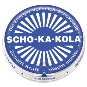 Foto inzerátu Scho-Ka-Kola čokoláda energetická mléčná 100g