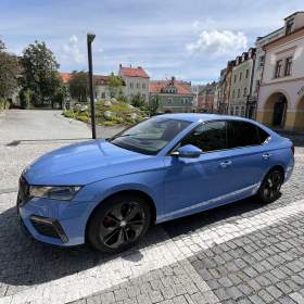 ŠKODA OCTAVIA RS, r. 2023, 74t km, ČR, ZÁRUKA DO 2028, SPECIÁLNÍ LAKOVÁNÍ!  / 19962356